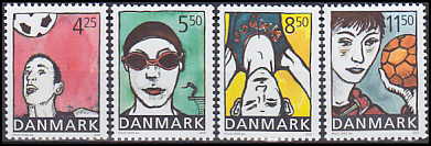 Danmark AFA 1342 - 45<br>Postfrisk